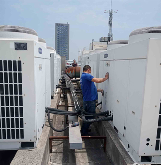 贡井中央空调制热和不制冷系统维修方法